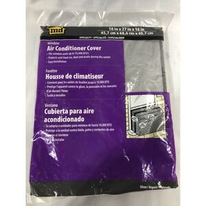 MD Air Conditioner Cover Window Unit up to 10,000 BTU 18"x27"x16" #03392 ** NEW